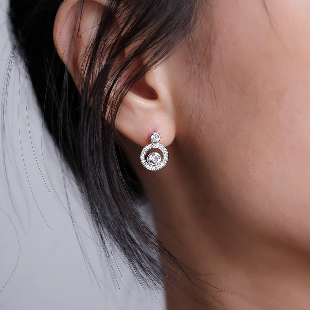 Star Track Earrings Orbit Collection by Parastoo Behzad - Trendolla Jewelry